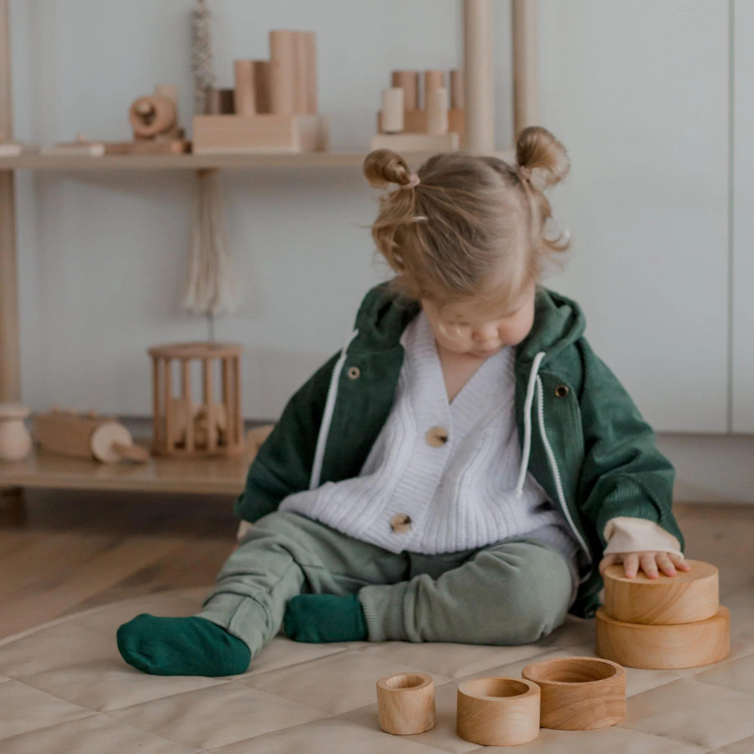 Natural Stacking Bowls