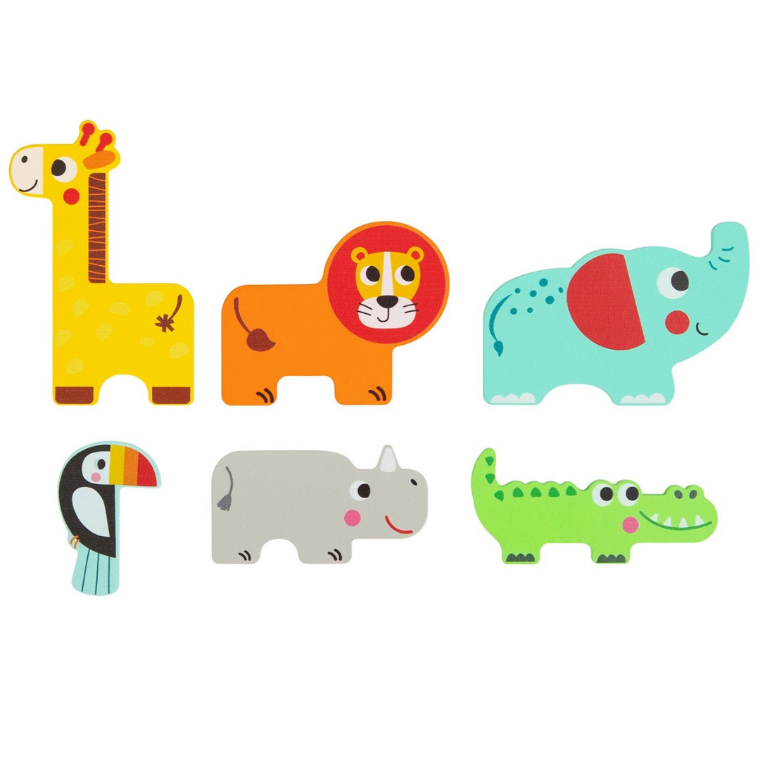 Multi-Layered Animal Puzzle