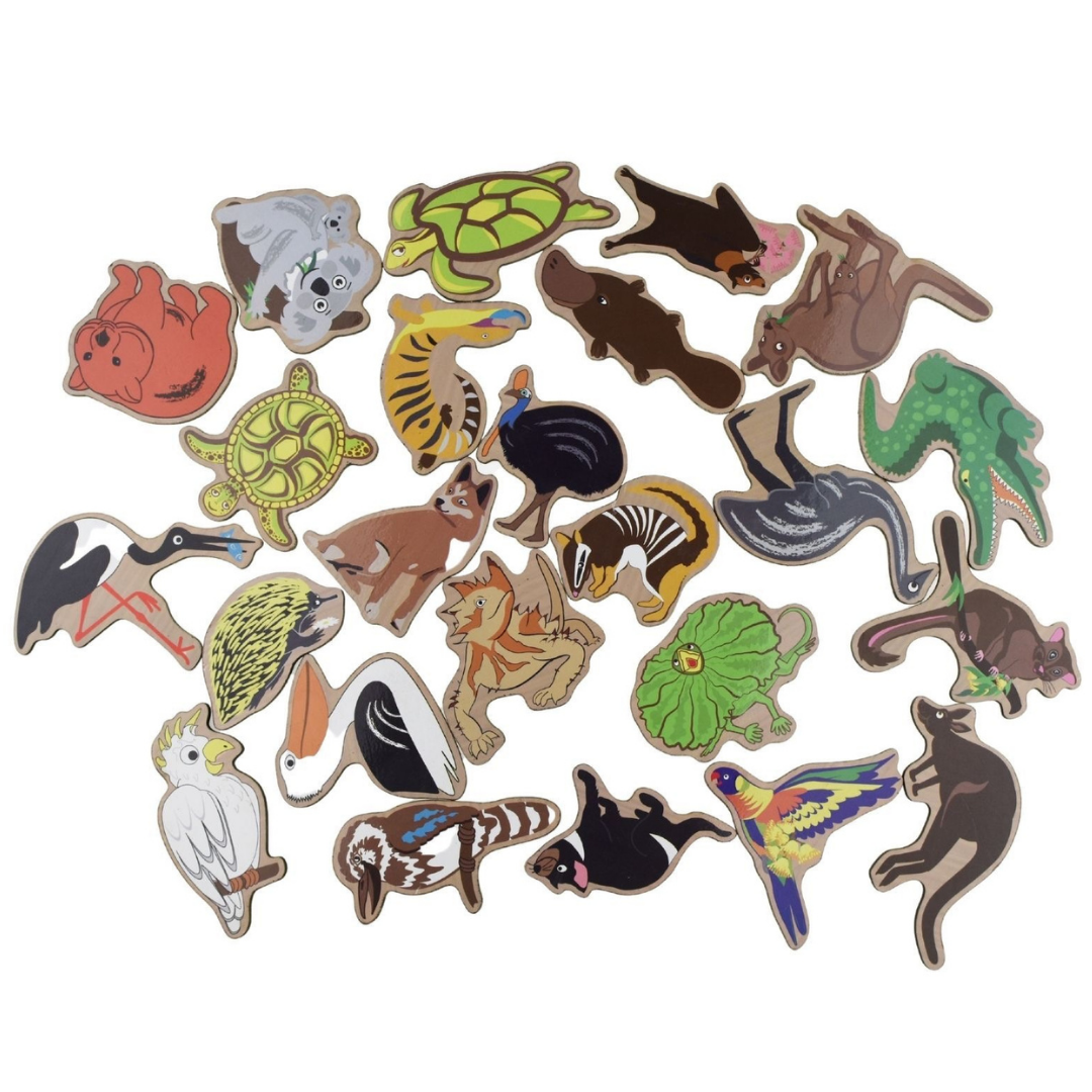 Magnetic Australian Animals - 24pcs