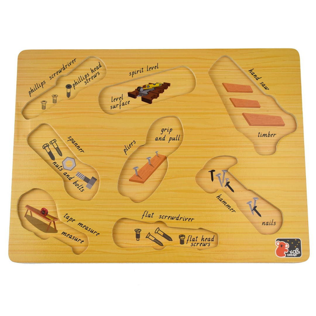 Tools Peg Puzzle