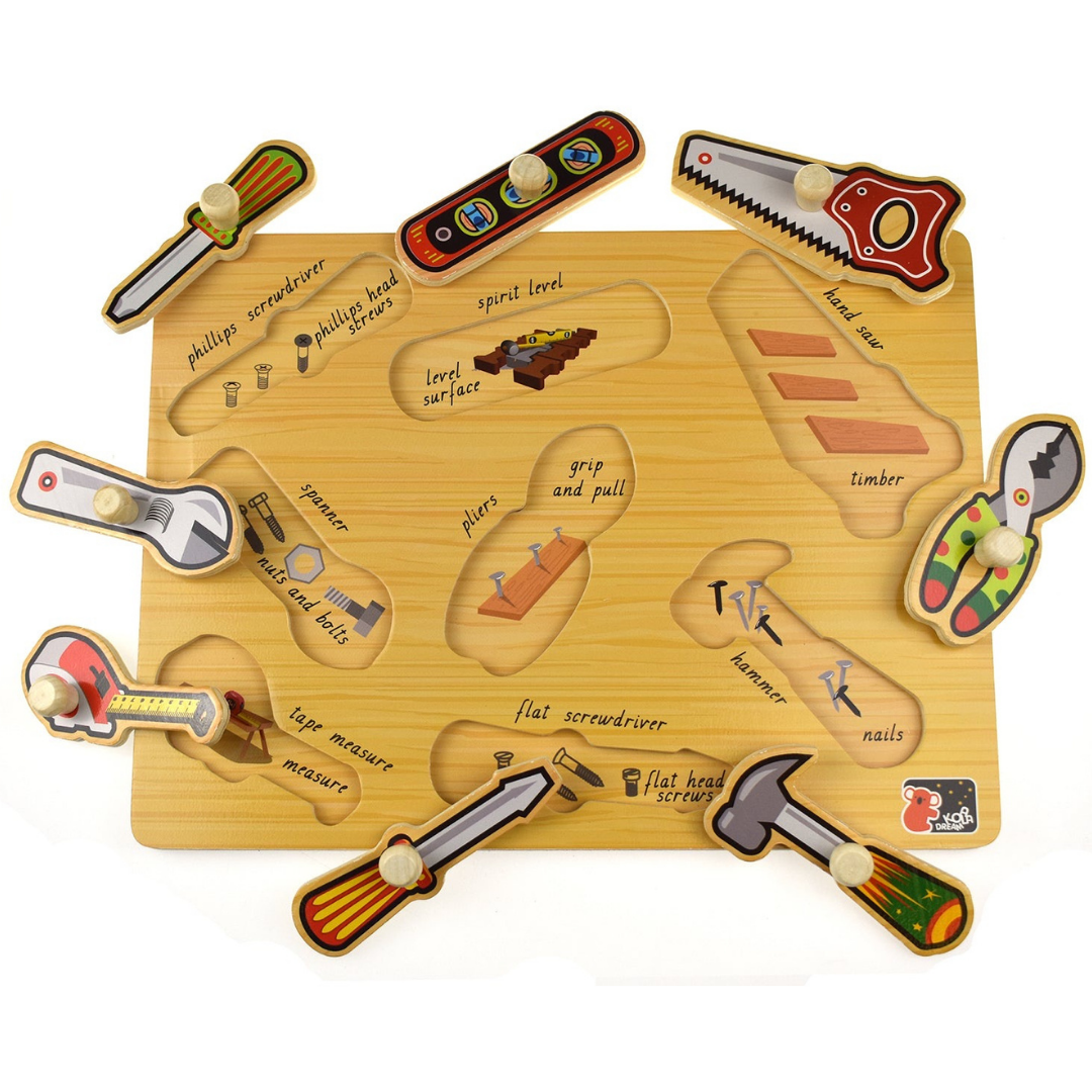 Tools Peg Puzzle