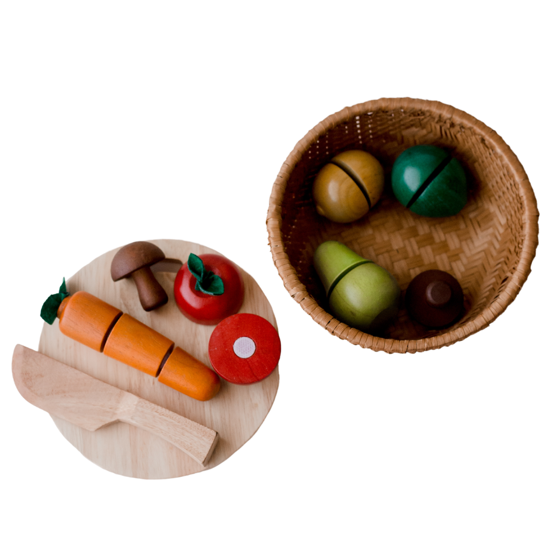 Coloured Fruit Basket