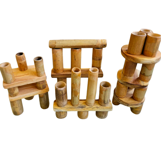 Bamboo building set 46 pcs