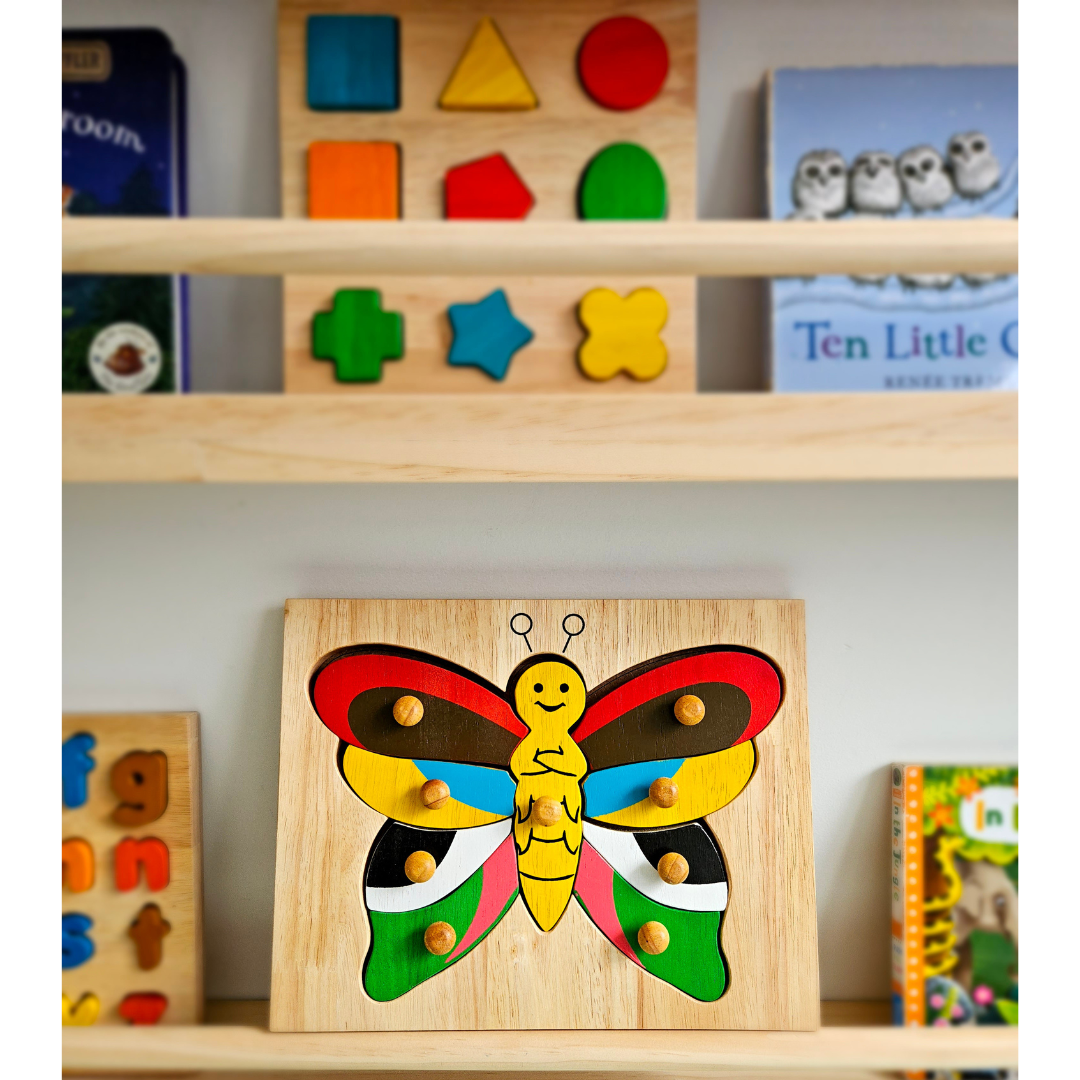 Butterfly knob puzzle