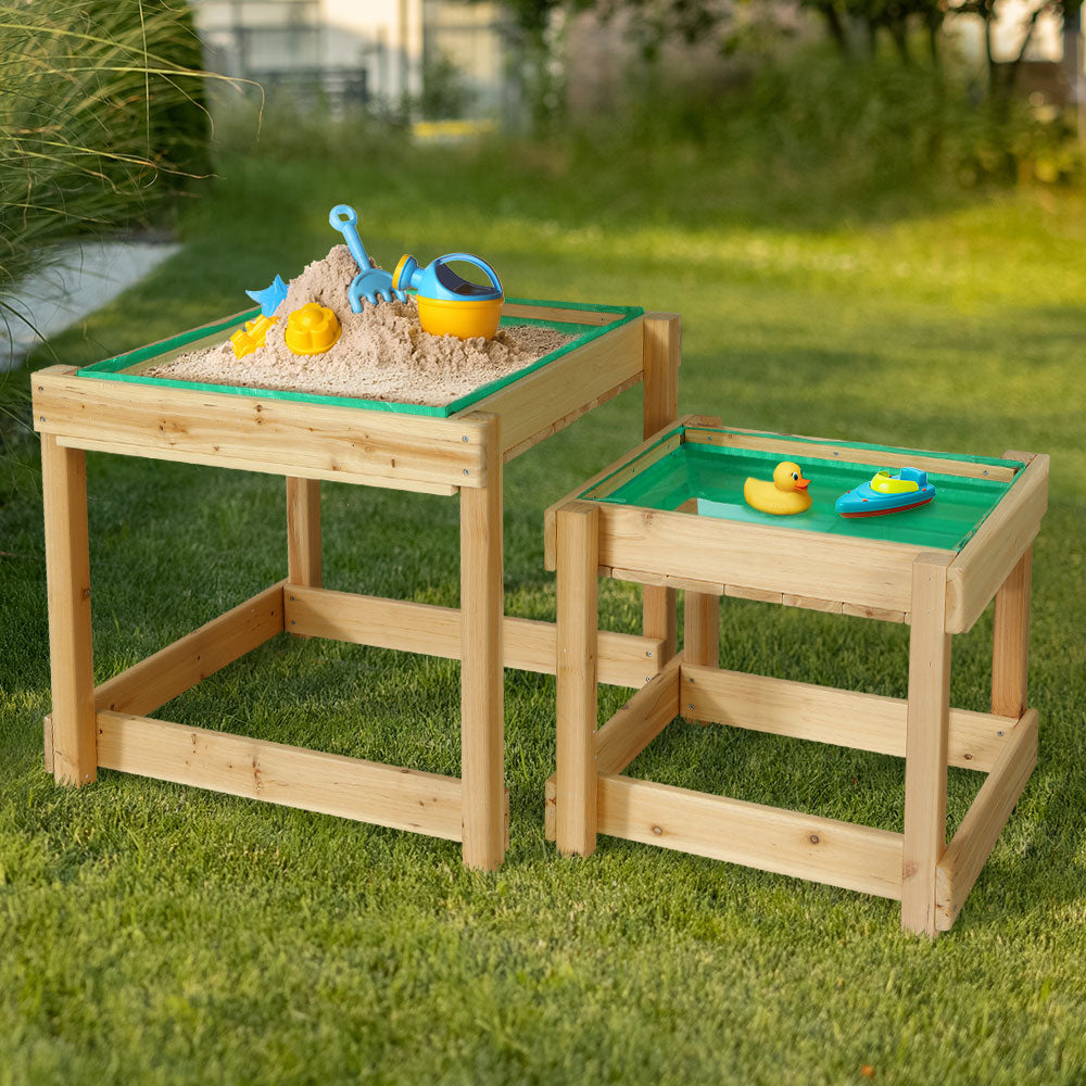 Wooden Sandbox & Water Table