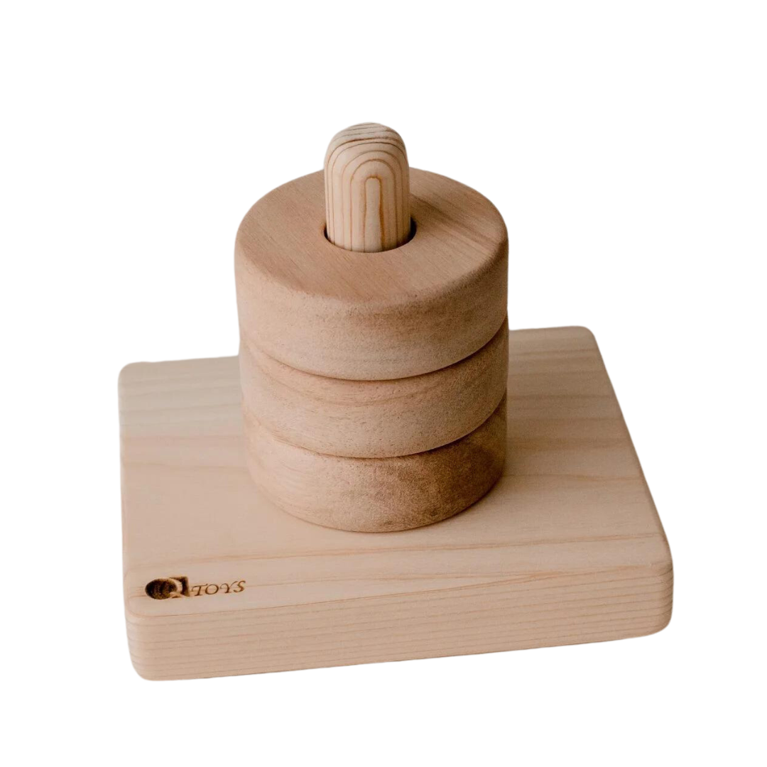 Montessori Vertical ring stacker