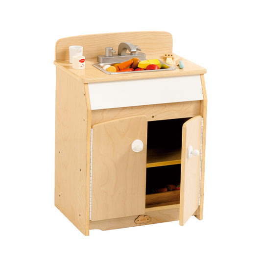 Wooden Play Kitchen Sink