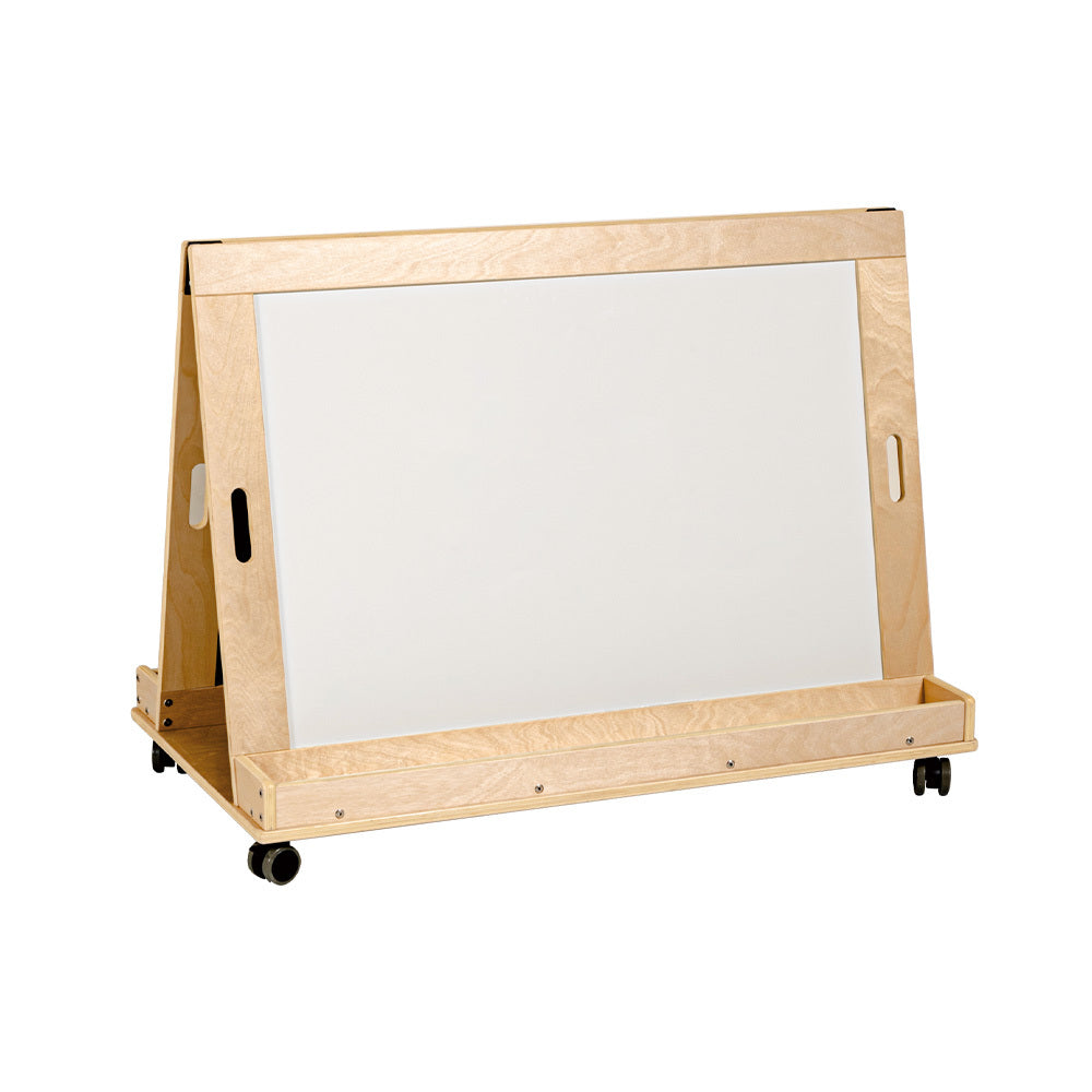 Magnetic Standing Easel White and Black Board