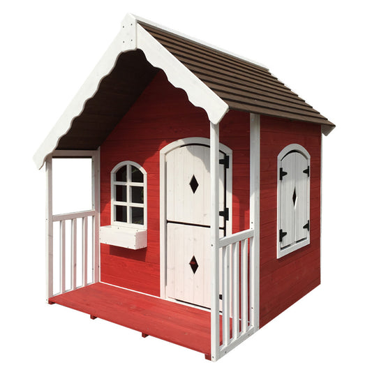 Wooden Cottage Cubby House