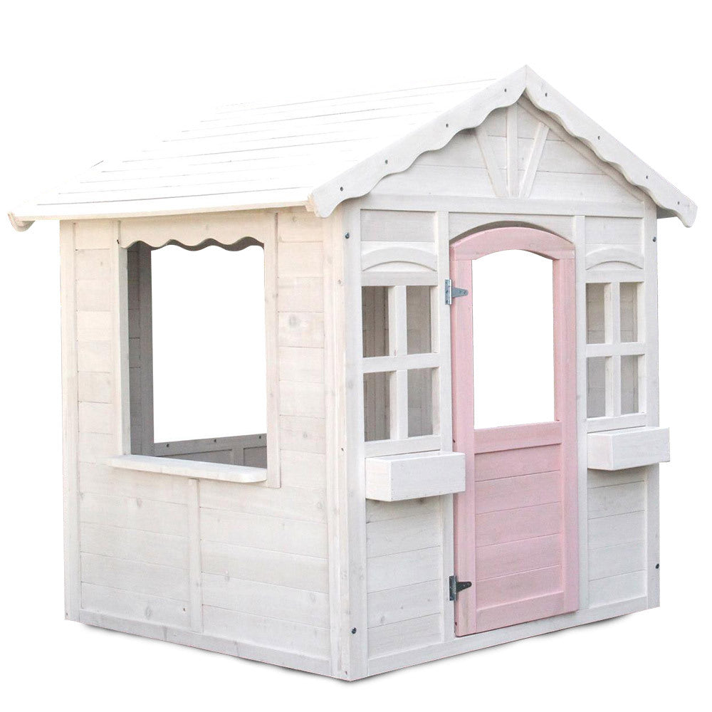 Wooden Cottage Play Cubby House