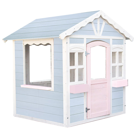 Cottage Style Wooden Outdoor Cubby House