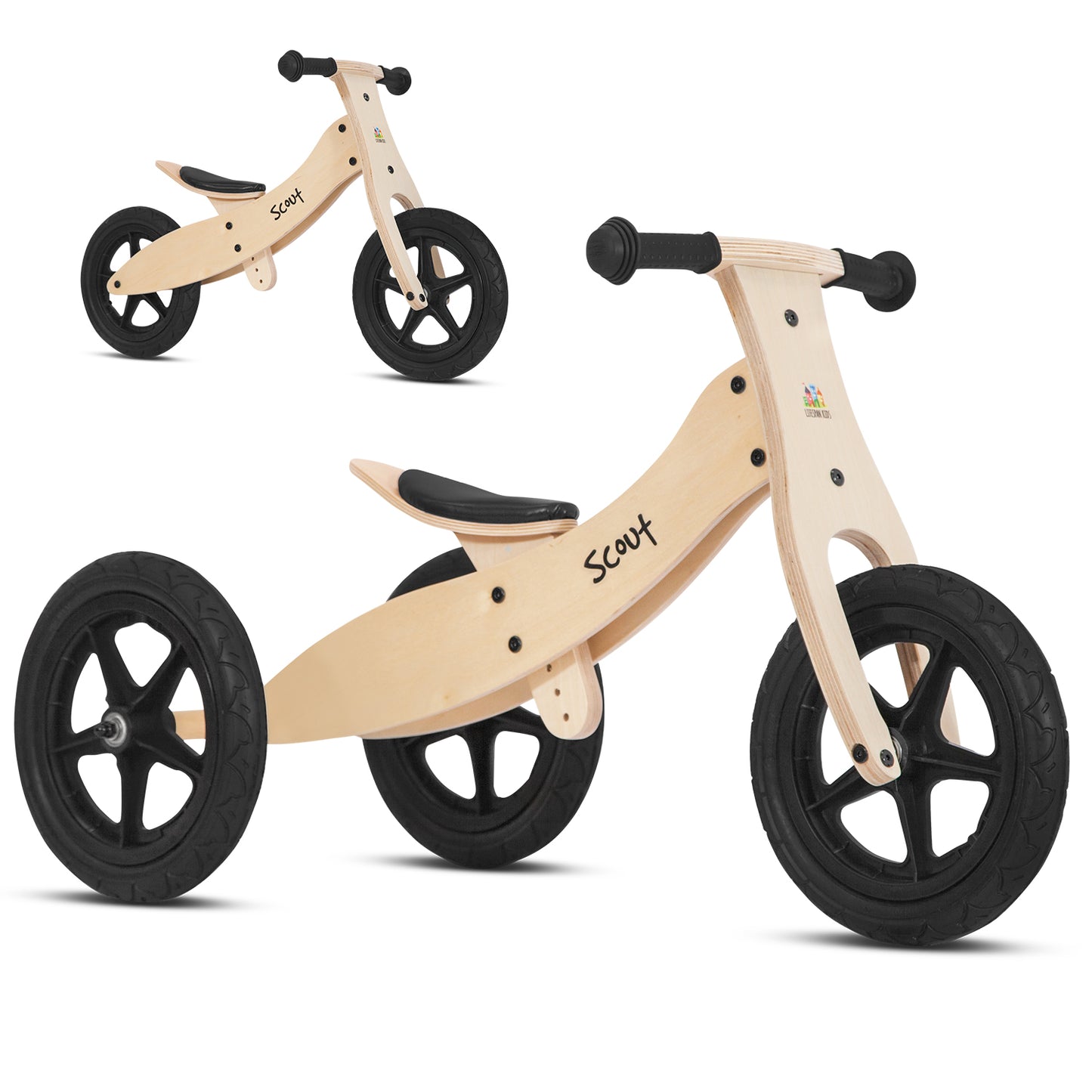 Kids 2-in-1 Balance Bike & Trike