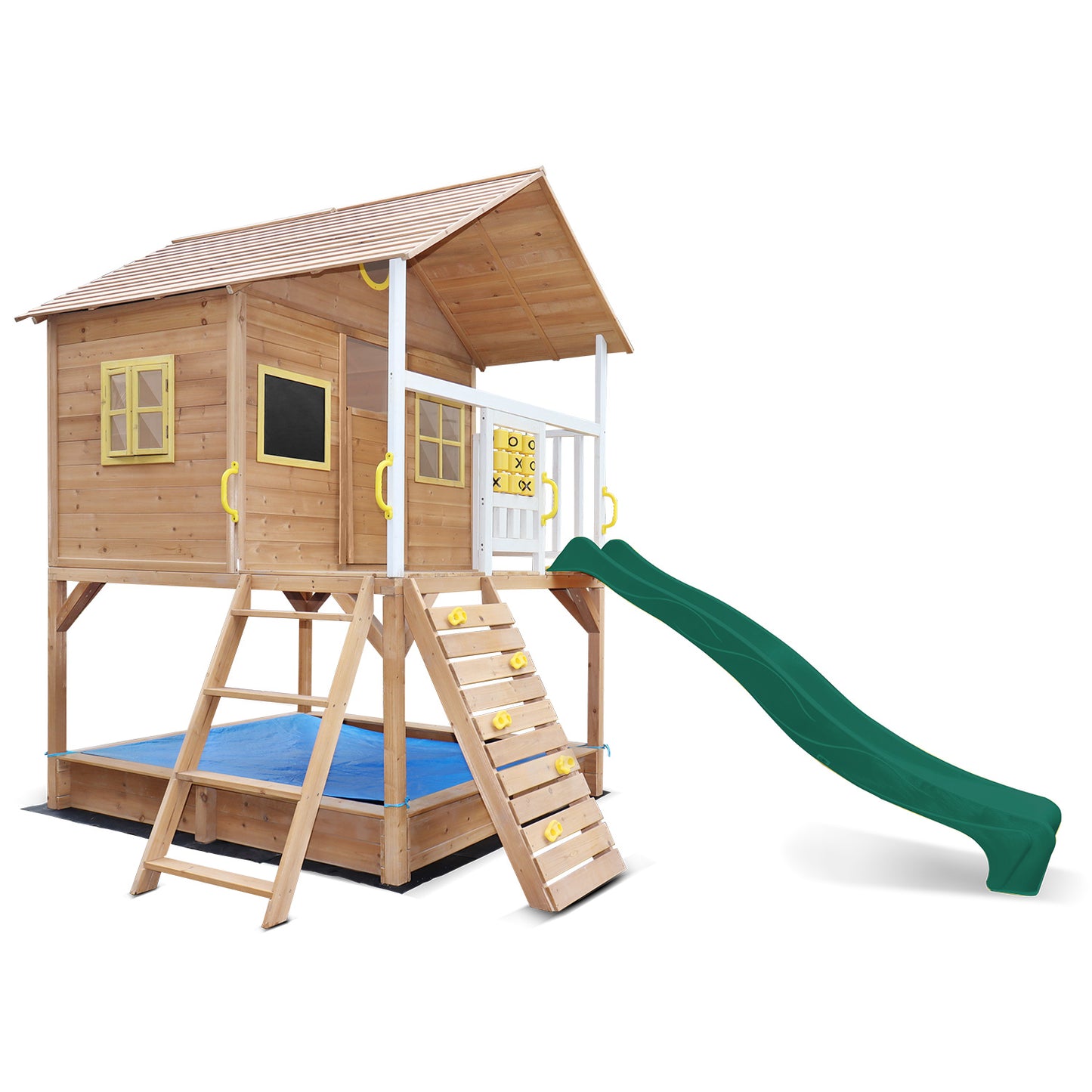 Warrigal Cubby House + Green Slide