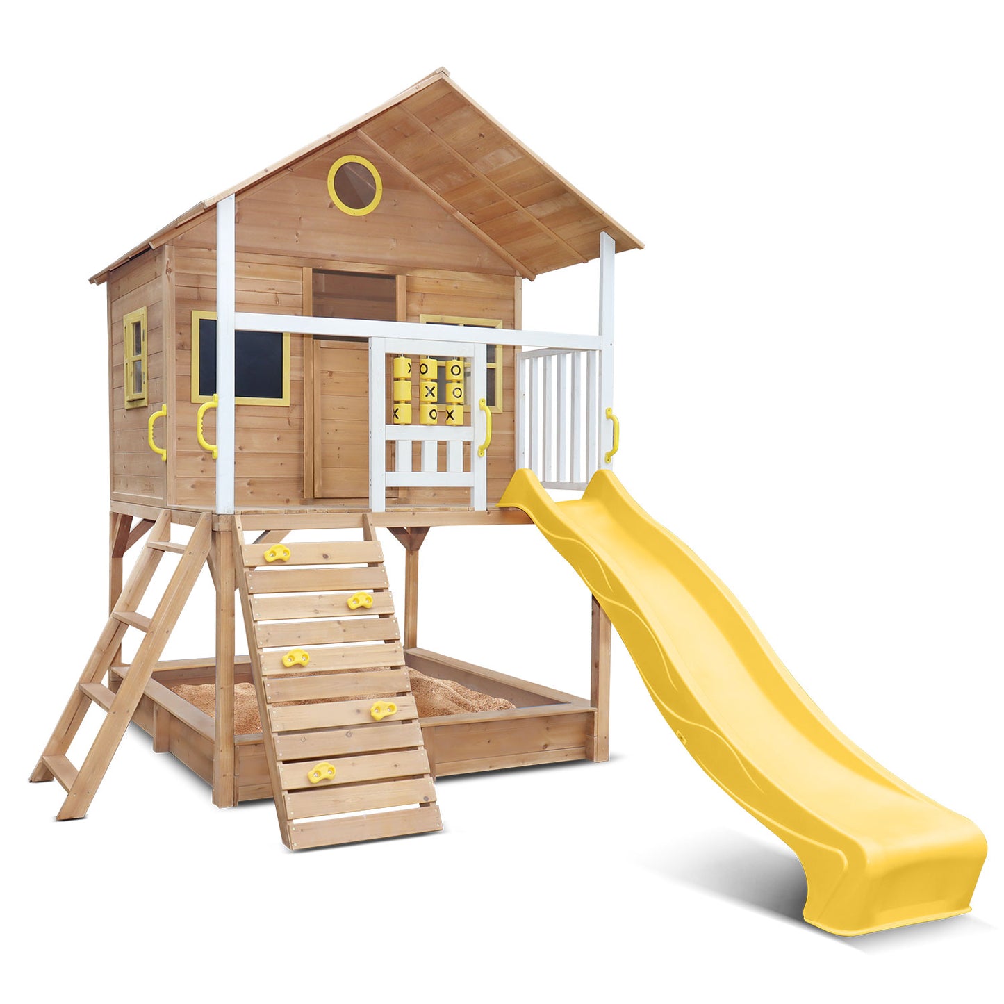 Warrigal Cubby House + Yellow Slide