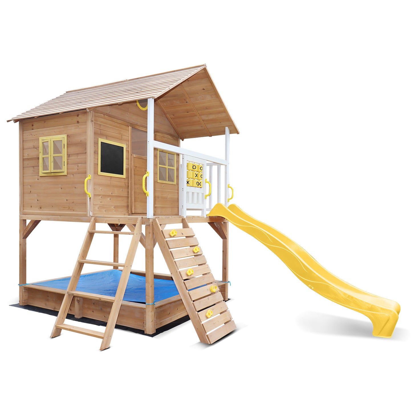 Warrigal Cubby House + Yellow Slide