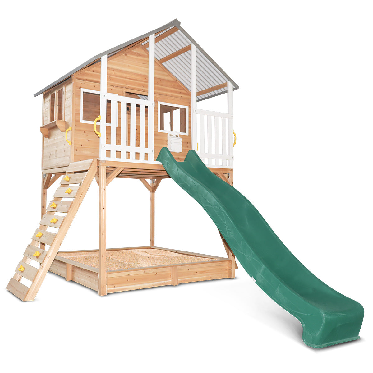 Winchester Cubby House + Green Slide