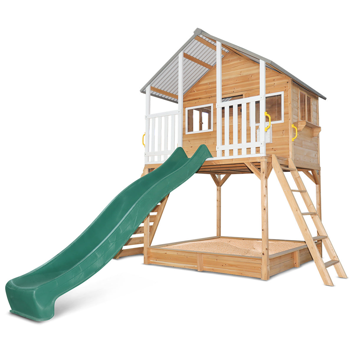 Winchester Cubby House + Green Slide