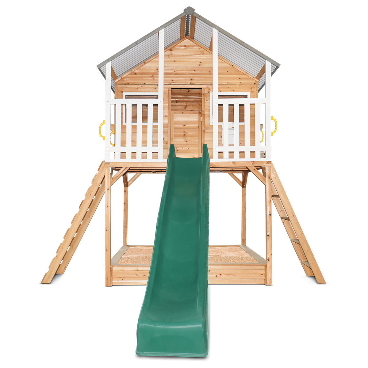 Winchester Cubby House + Green Slide