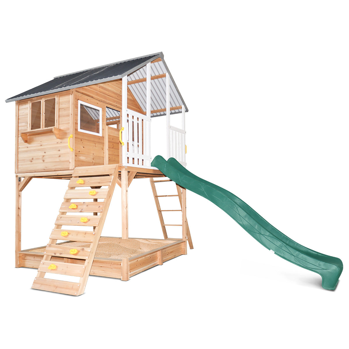 Winchester Cubby House + Green Slide