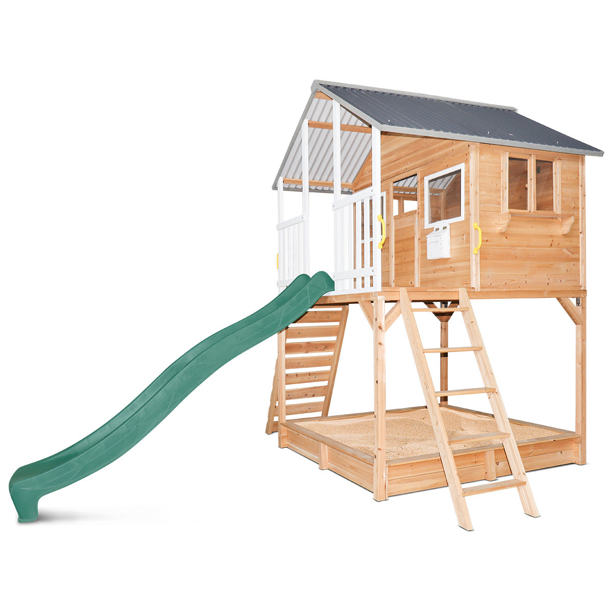 Winchester Cubby House + Green Slide