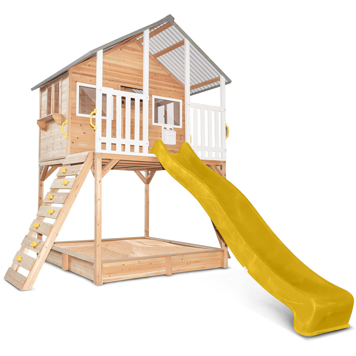 Winchester Cubby House + Yellow Slide