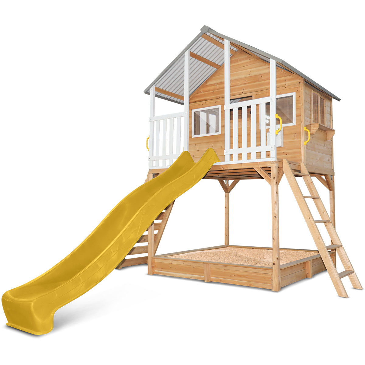 Winchester Cubby House + Yellow Slide