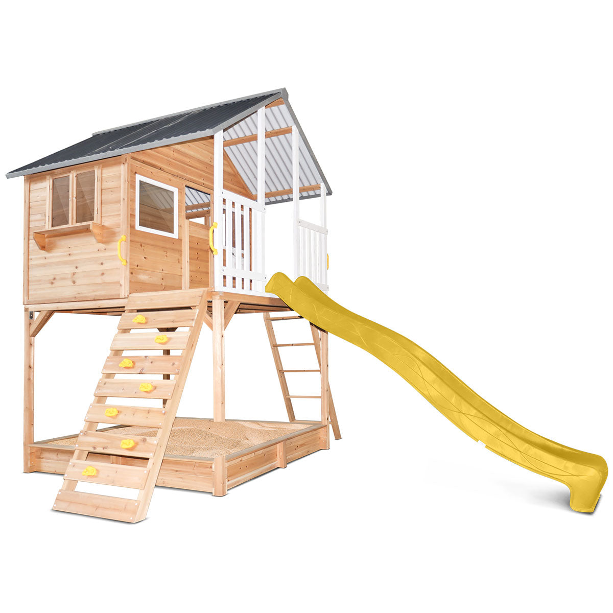 Winchester Cubby House + Yellow Slide