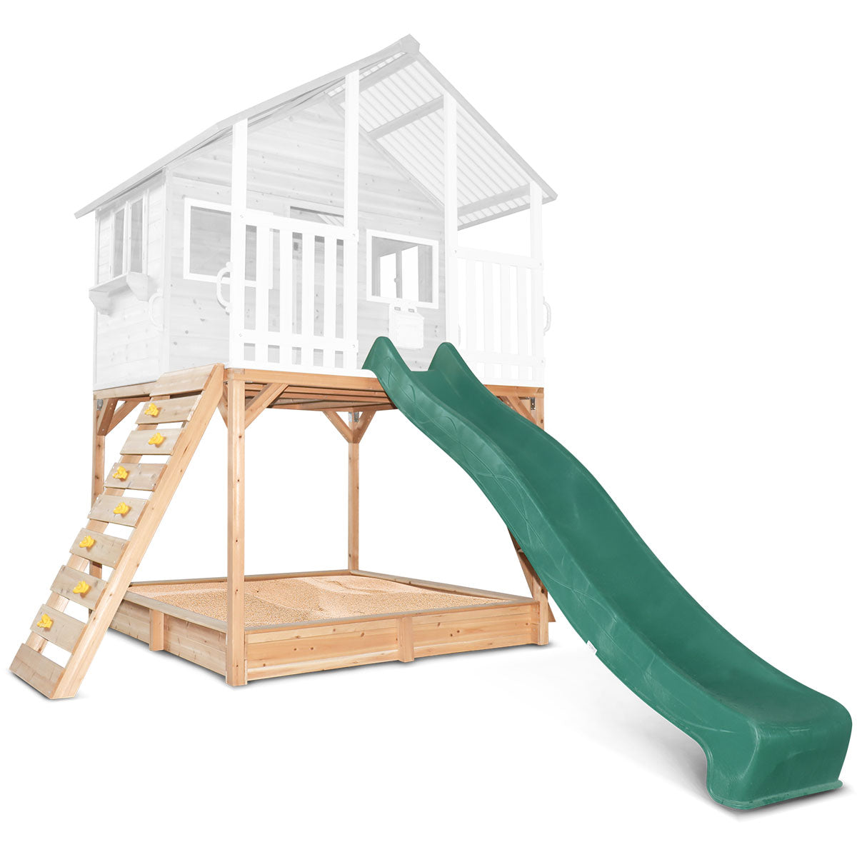 Winchester Cubby House + Green Slide