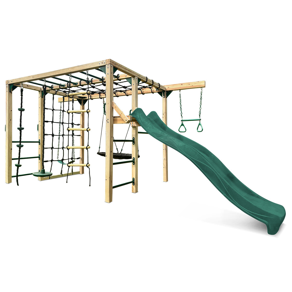 Orangutan Climbing Cube + Green Slide