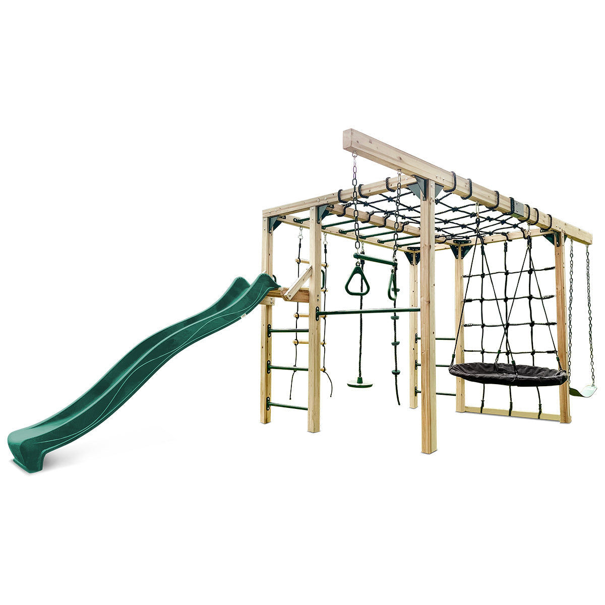 Orangutan Climbing Cube + Green Slide