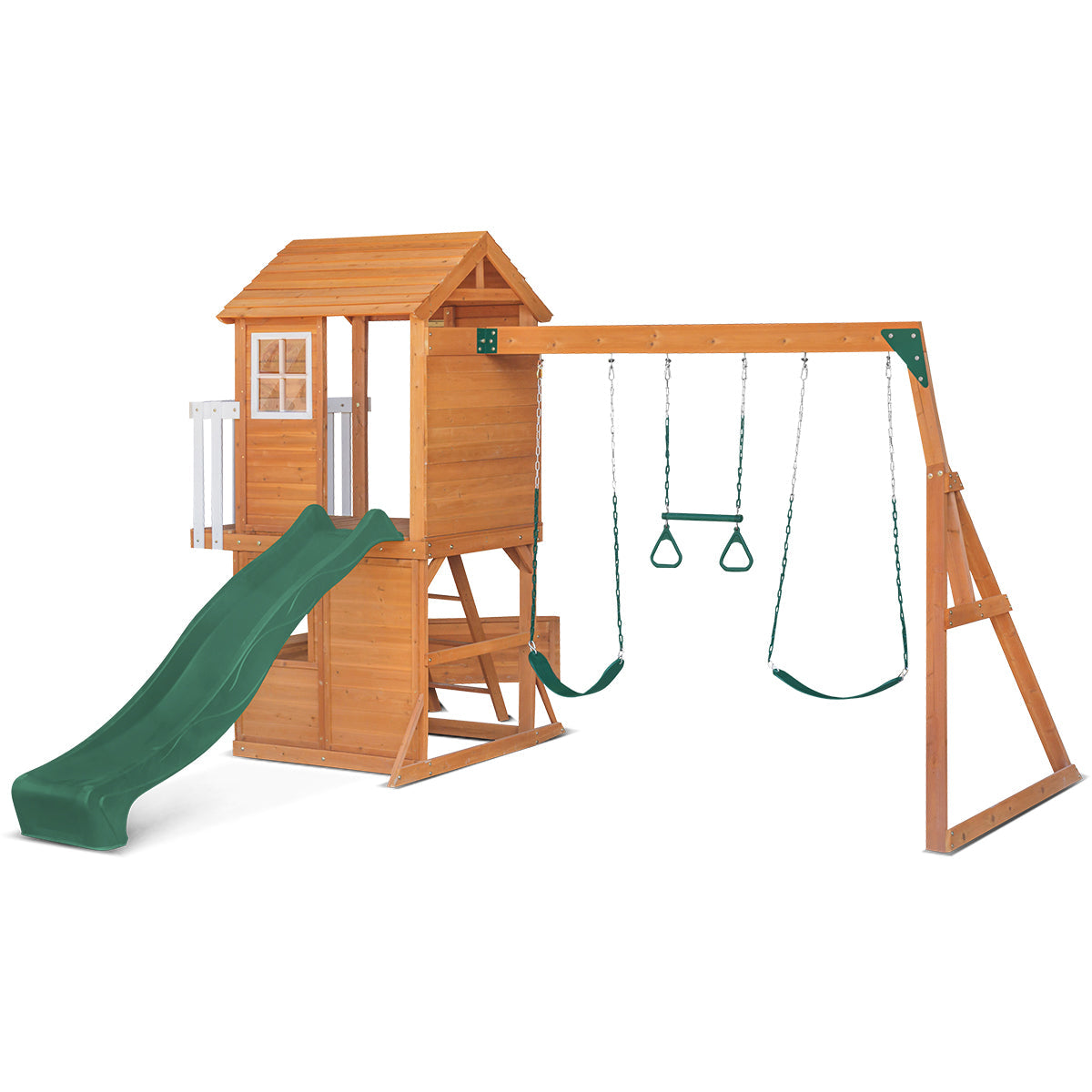 Springlake Play Centre With Green Slide