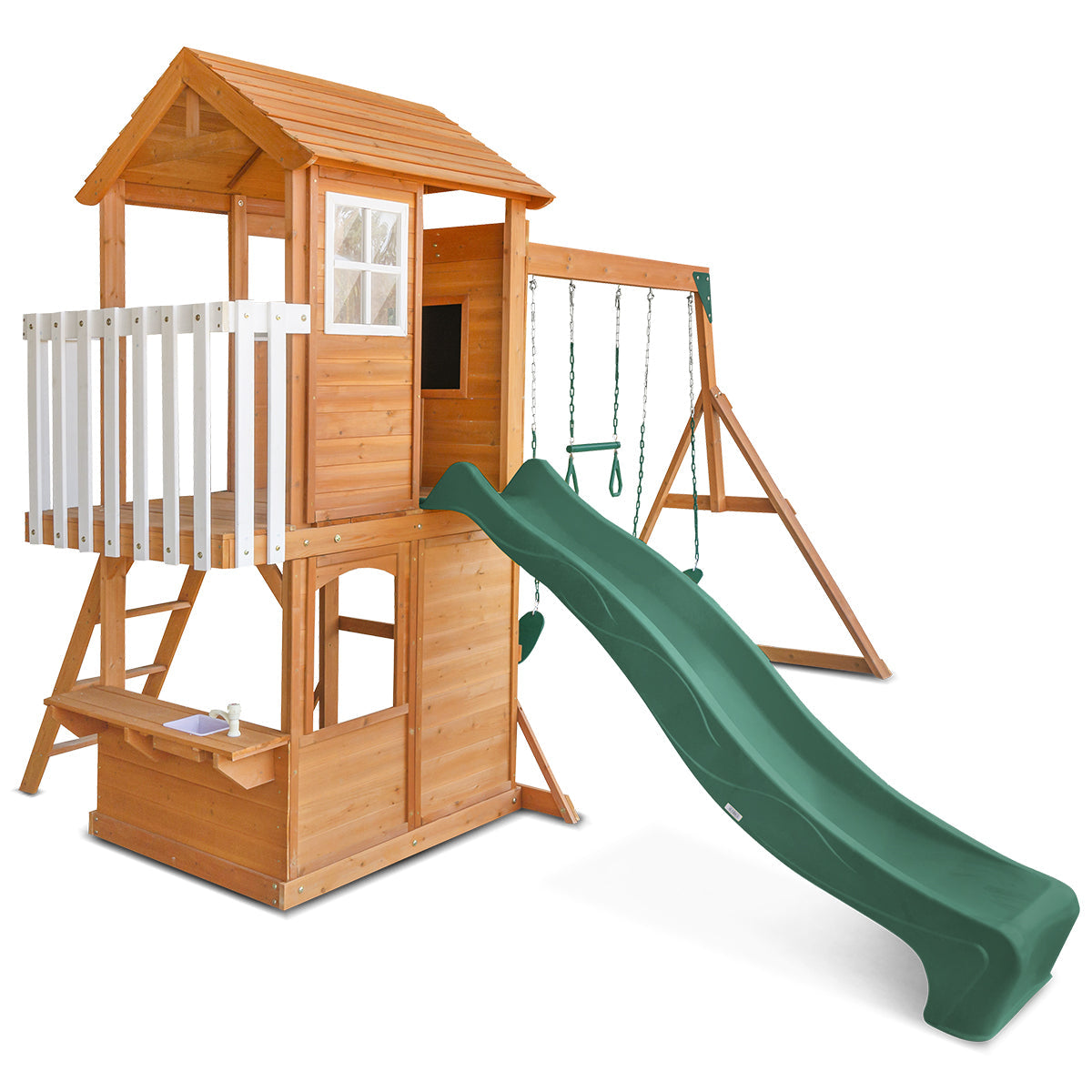 Springlake Play Centre With Green Slide