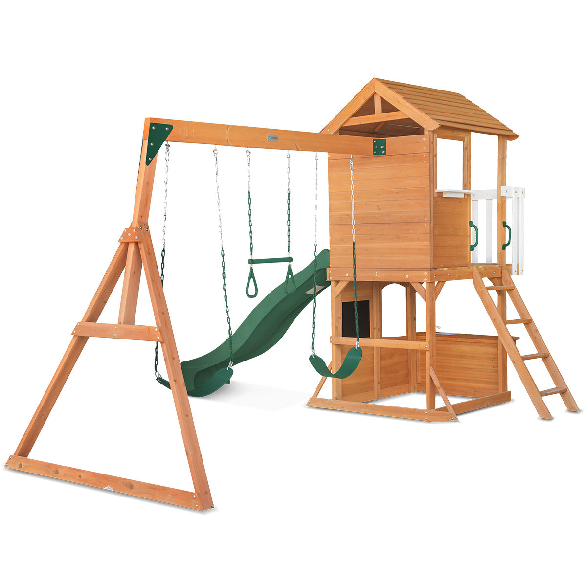 Springlake Play Centre With Green Slide