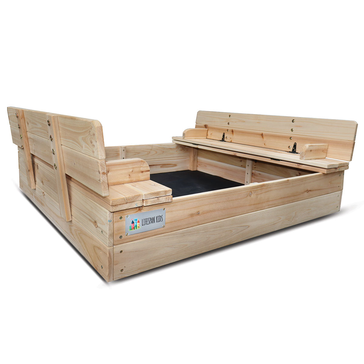 Strongbox 2 Square Sandpit