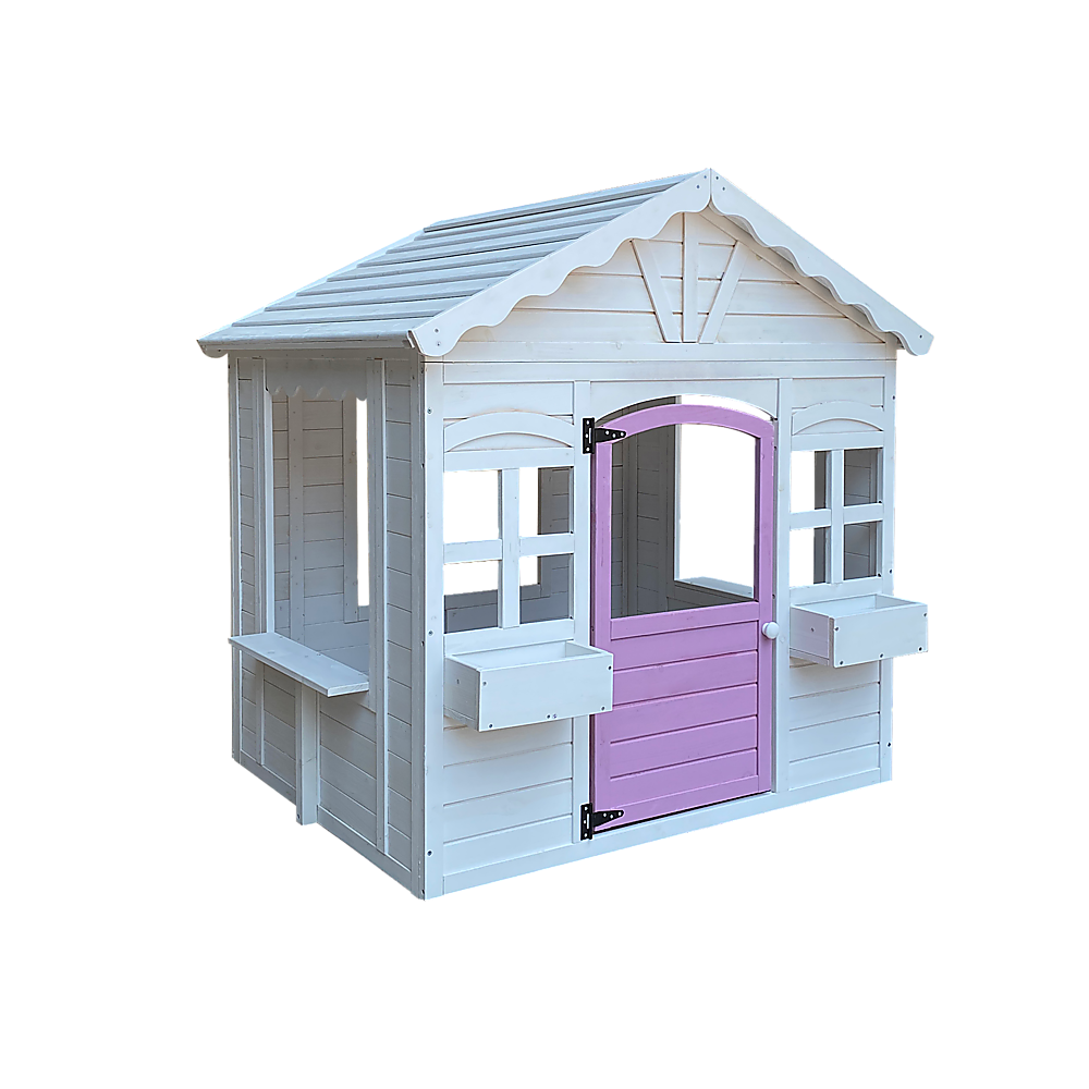 Wooden Cottage Cubby House