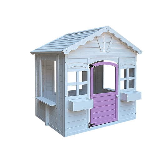 Wooden Cottage Cubby House