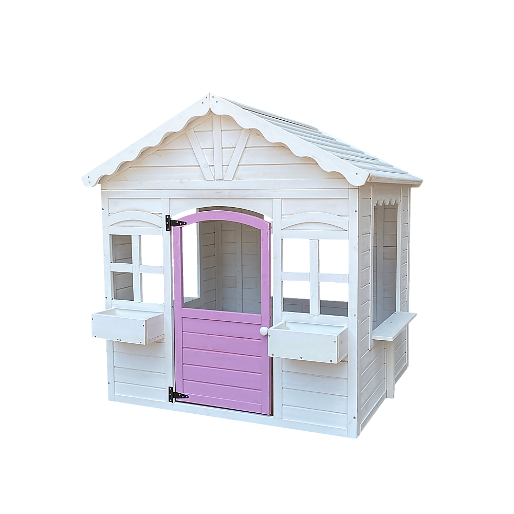 Wooden Cottage Cubby House