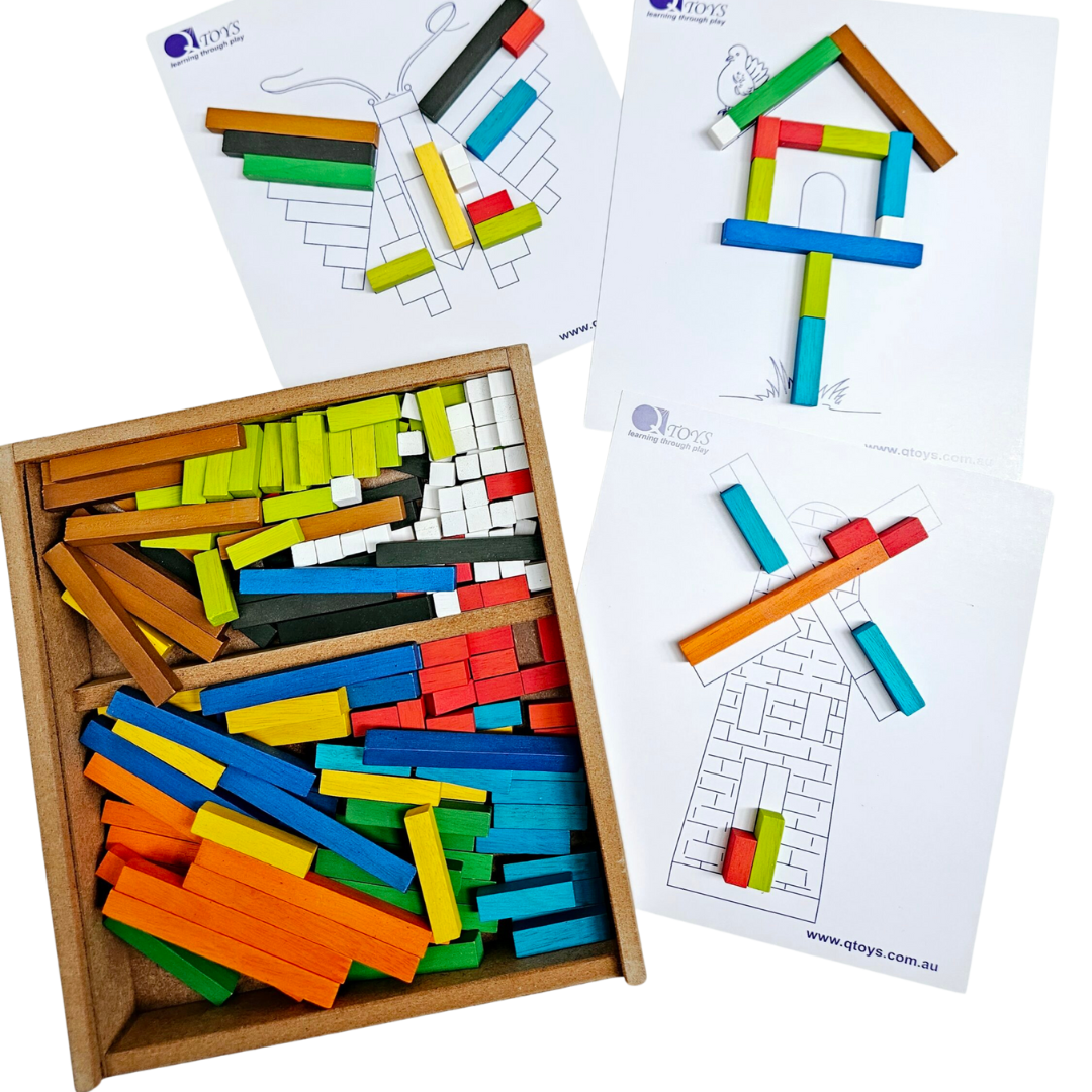 Cuisenaire Learning Rods