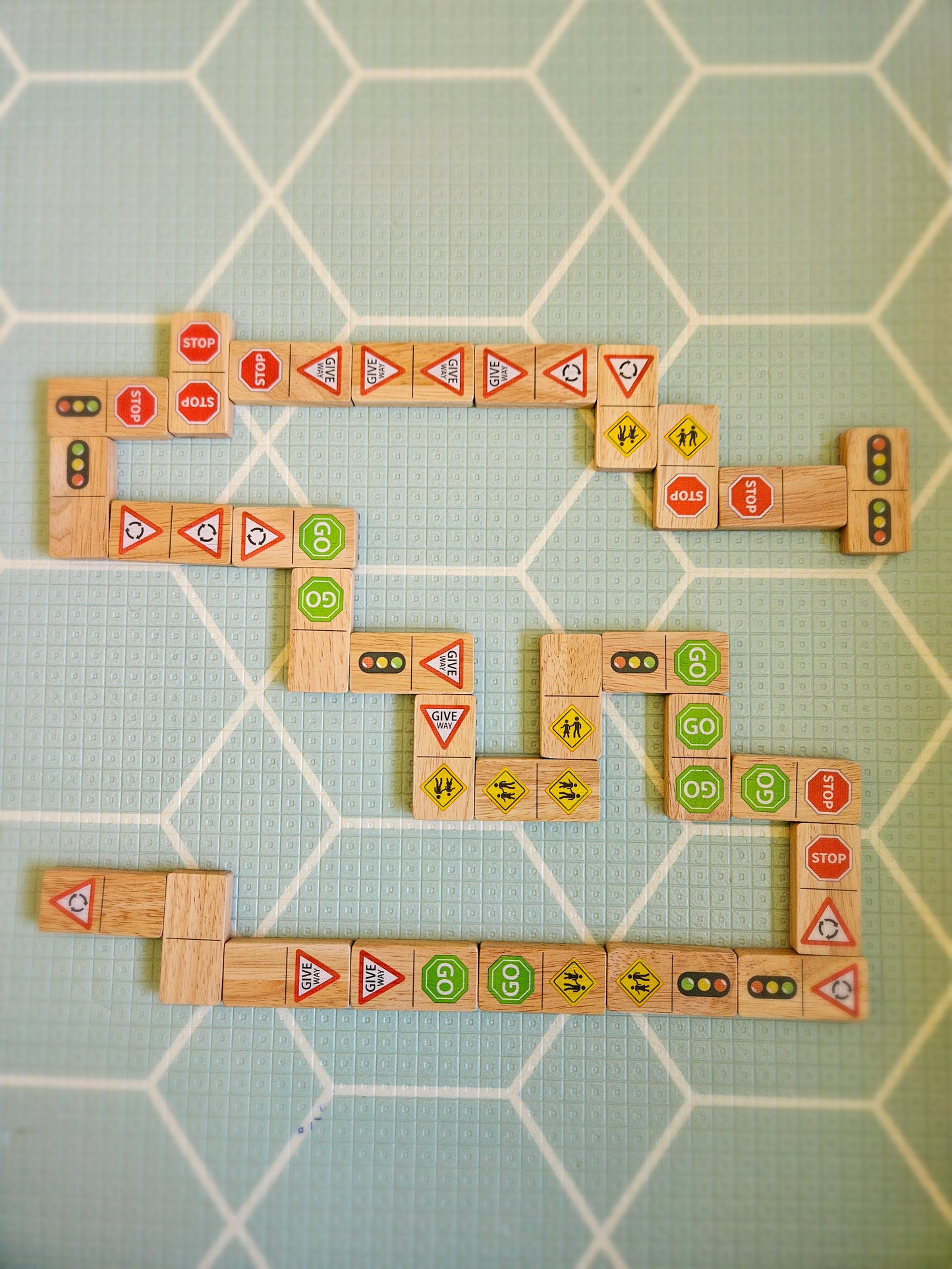 Traffic Sign Domino Set