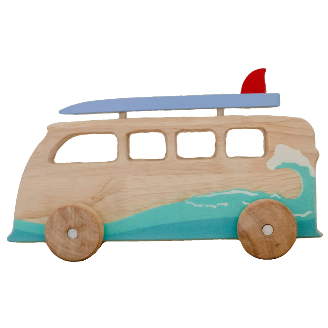 Wooden Surfing Van